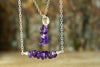 Raw Amethyst Necklace - Personalize