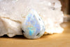 Rainbow Moonstone Pendant Necklace - June Birthstone - Gemini Zodiac