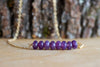 Lepidolite Bar Necklace - Healing Crystal Necklace