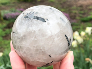 Tourmalinated Quartz Sphere 65mm ADR