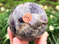 Amethyst Sphere with Inclusion 62mm - Amethyst Crystal Ball