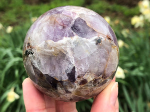 Amethyst Sphere with Inclusion 62mm - Amethyst Crystal Ball