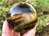 Golden Tiger Eye Sphere 55mm