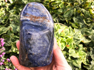 Sodalite Stone 114mm - Third Eye and Throat Chakra