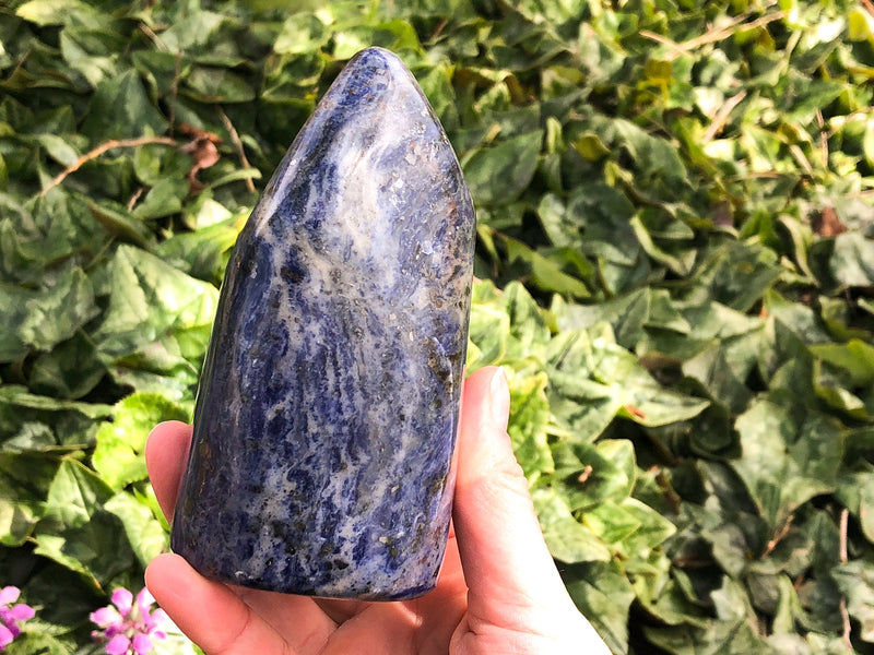 Sodalite Stone 114mm - Third Eye and Throat Chakra