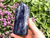 Sodalite Stone 107mm - Self Standing Free Form Sodalite