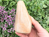 Peach Moonstone 100mm Self Standing Freeform