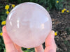 Rose Quartz Sphere 82mm - Heart Chakra
