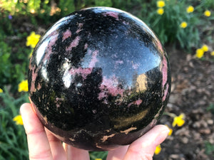 Rhodonite Sphere 97mm
