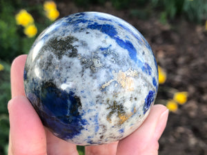 Lapis Lazuli Sphere 53mm - Throat Chakra Stone