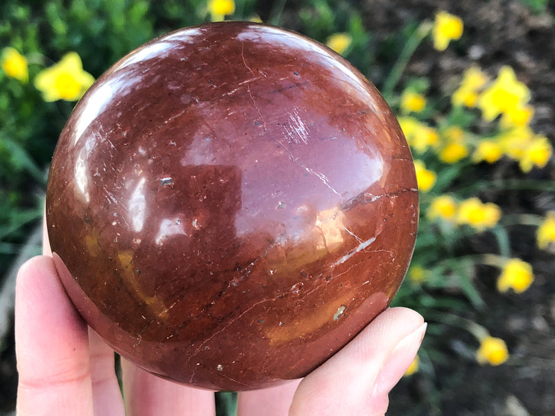 Red Jasper Sphere 68mm