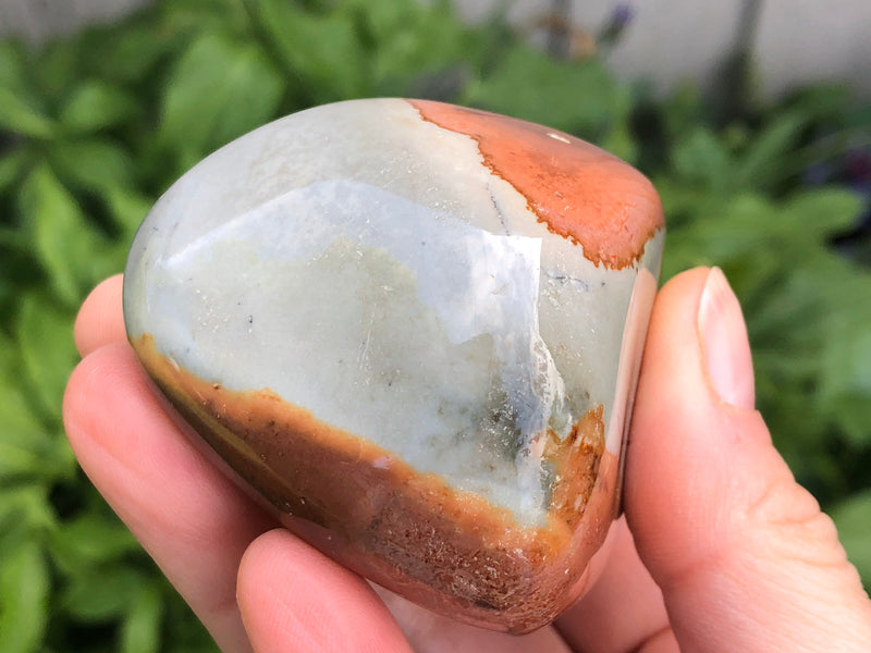 Polychrome Jasper Palm Stone 59mm