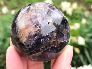 Amethyst Sphere with Inclusions 48mm - Amethyst Crystal Ball