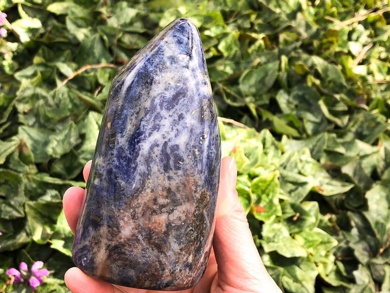 Sodalite Stone 114mm - Third Eye and Throat Chakra