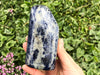 Sodalite Stone 112mm - Self-Standing Free-Form Sodalite