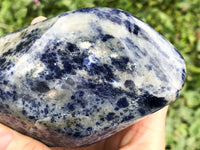 Sodalite Stone 112mm - Self-Standing Free-Form Sodalite