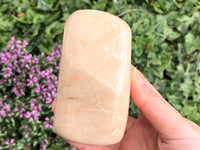 Peach Moonstone 88mm XV Self-Standing Freeform