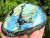 XXL Labradorite Palm Stone 92mm