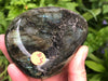 XXL Labradorite Palm Stone 92mm