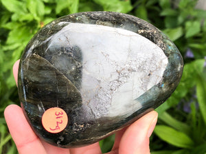 XXL Labradorite Palm Stone 92mm