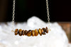 Raw Tiger's Eye Gemstone Necklace