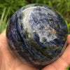 Sodalite Sphere 71mm - Sodalite Ball - Crystal Grid Tools