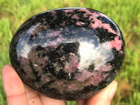 XXL Rhodonite Stone Gallet 81mm