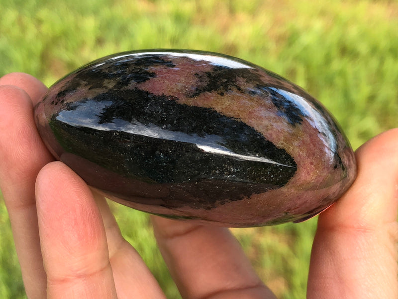 XXL Rhodonite Stone 70mm