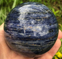 Sodalite Sphere 71mm - Sodalite Ball - Crystal Grid Tools