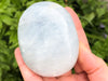 Blue Calcite Palm Stone Gallet