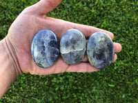 XL Iolite Palm Stone