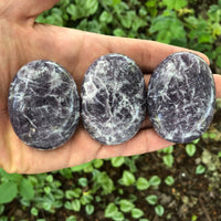 Lepidolite Palm Stone