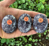 Lepidolite Palm Stone