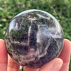 Amethyst Sphere 59mm - Chevron Amethyst Ball