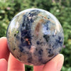 Sodalite Sphere 51mm - Crystal Grid Tools - Throat Chakra