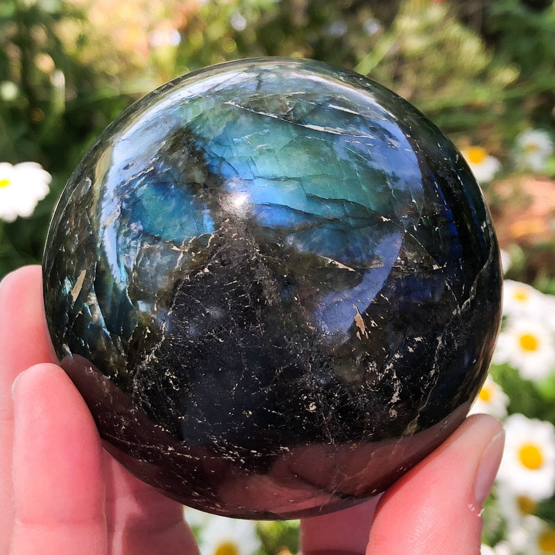 Large Labradorite Sphere 70mm