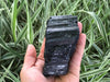 Raw Black Tourmaline Self Standing Crystal 108mm YA