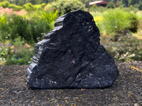 Raw Black Tourmaline Self Standing Crystal 108mm YA