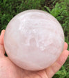 Rose Quartz Sphere 106mm - Crystal Ball - Energy Crystals