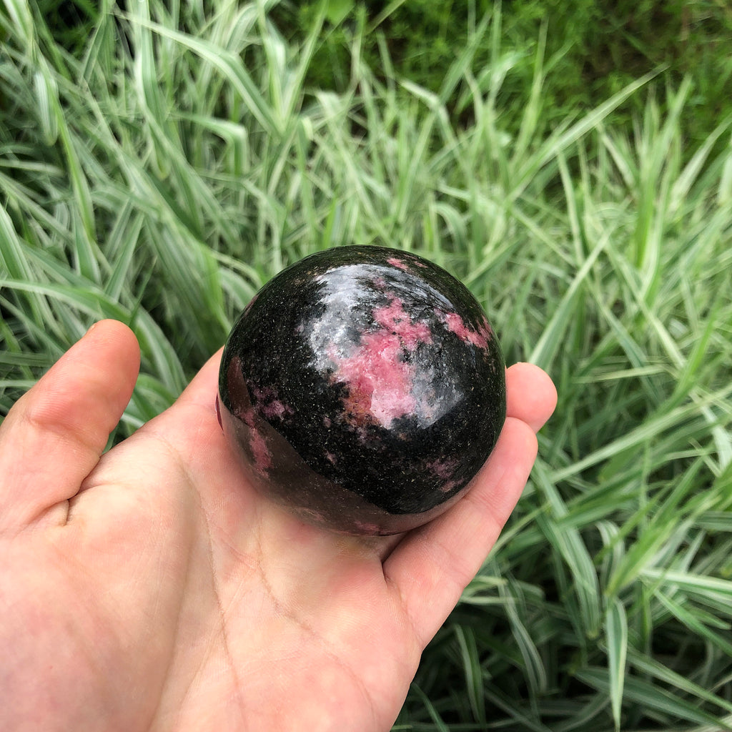 Rhodonite Sphere 69mm