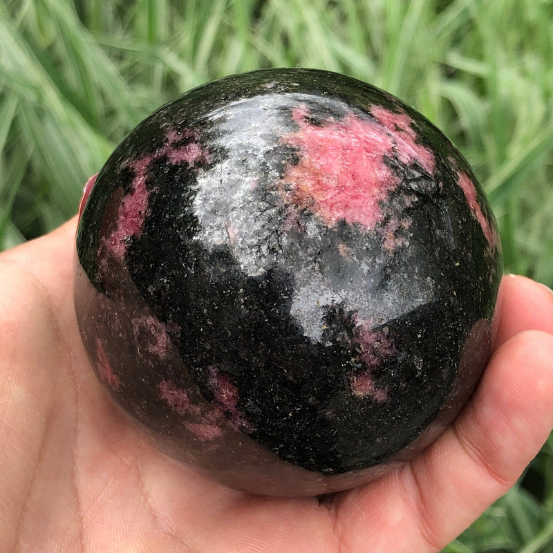 Rhodonite Sphere 69mm