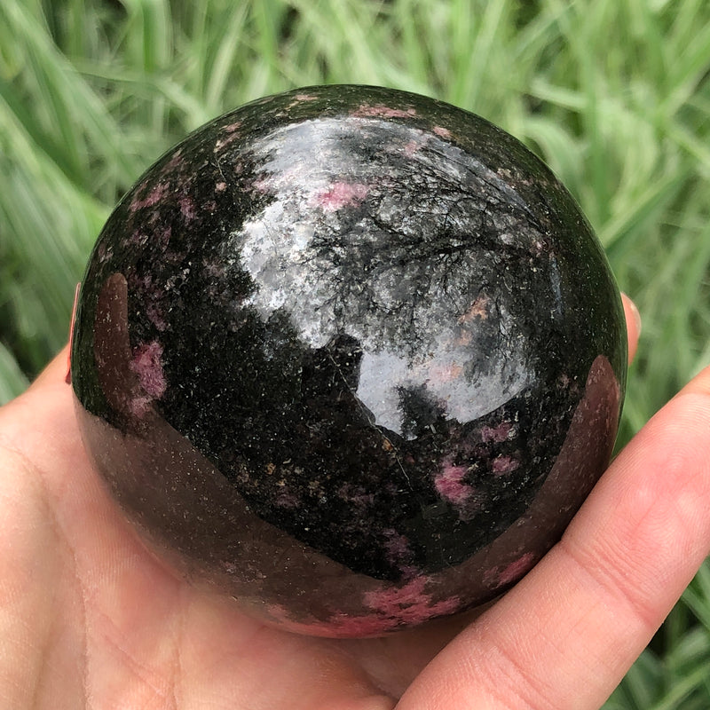 Rhodonite Sphere 69mm