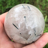 Tourmalinated Quartz Sphere 64mm ADS