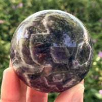 Amethyst Sphere 59mm - Chevron Amethyst Ball