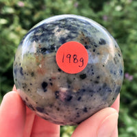 Sodalite Sphere 51mm - Crystal Grid Tools - Throat Chakra