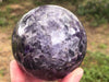 Amethyst Sphere 73mm - Chevron Amethyst Ball