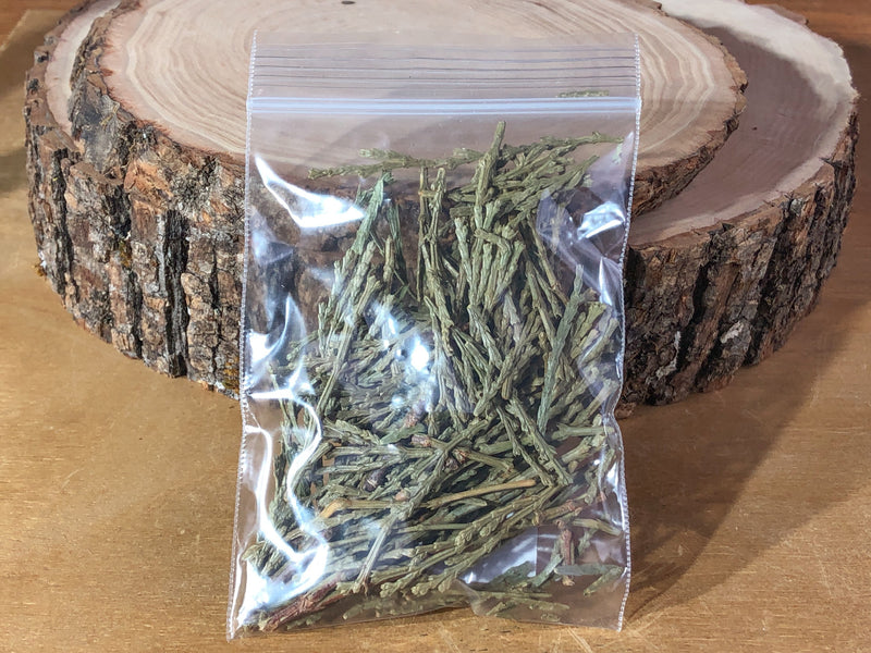 Dried Cedar - Smoke Cleansing - Calming - Meditation Supplies - Ritual Supplies - Magick Tools - Cleansing Tools