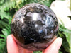 Indigo Gabbro Sphere 58mm - Gabbro Jasper Ball - Crystal Grid - Massage Stone - Reiki Stone - Altar Decor - Gabbro Stone
