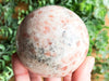 Sunstone Sphere 65mm - Sunstone Ball - Sacral Chakra - Sunstone Crystal - Crystal Grid - Meditation Stone
