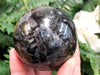 Indigo Gabbro Sphere 58mm - Gabbro Jasper Ball - Crystal Grid - Massage Stone - Reiki Stone - Altar Decor - Gabbro Stone